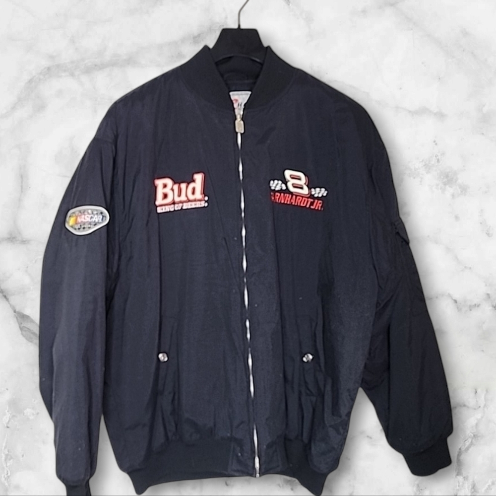 Chase Authentic Dale Earnhardt Jr. Nascar Mens Black Vintage Jacket. Size XXL - Picture 3 of 6